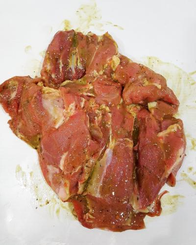 Épaule d'agneau thym citron pour barbecue