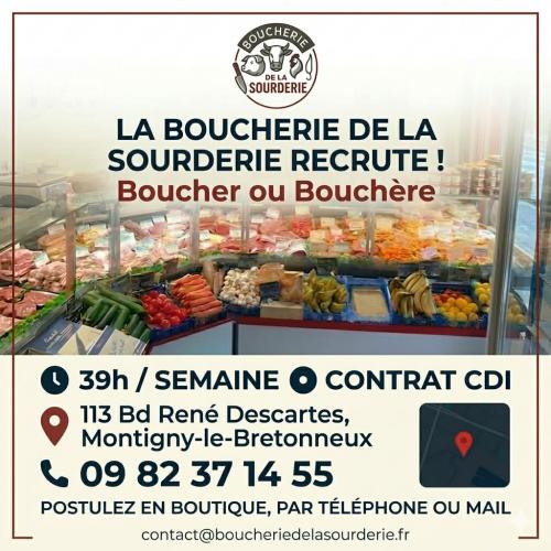 RECHERCHE BOUCHER OU BOUCHERE